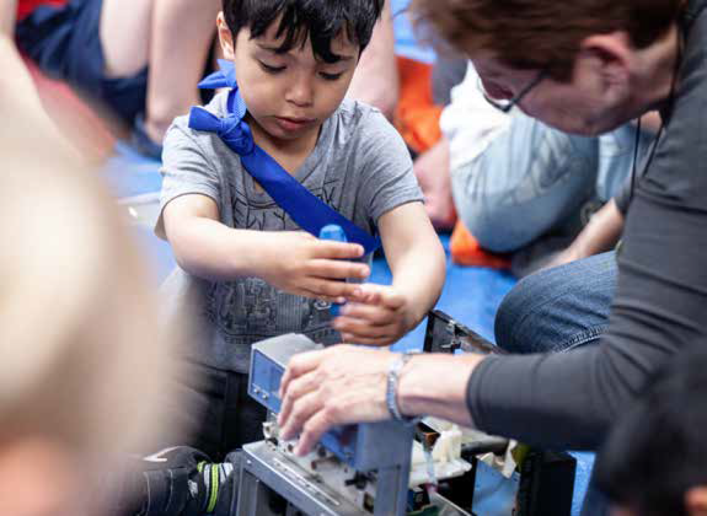 Krokus Kabaal Repair Café workshop kinderen